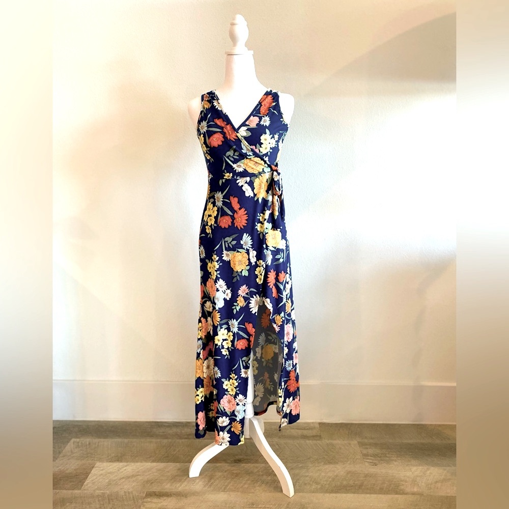 Jessica Simpson Floral Faux Wrap Dress